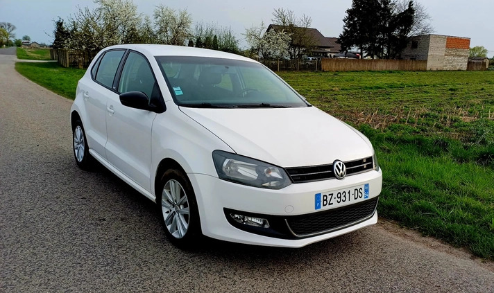 Volkswagen Polo cena 16400 przebieg: 180000, rok produkcji 2011 z Wągrowiec małe 56